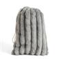 OHS Ribbed Faux Fur Winter Gift Set Hot Water Bottle Socks Eye Mask Scrunchie