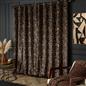 OHS Velvet Eyelet Blackout Curtains Animal Print Ready Made Ring Top