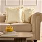 OHS Stripe Frill Cushion Covers Microfibre Square Pillowcases Home Decor