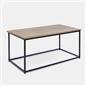 OHS Coffee Table Marble Bedside End Living Room Modern Metal Frame Home Decor