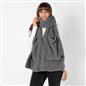Teddy Fleece Scarf Heated Long Pockets Warm Wrap Shawl Scarves USB Power Bank