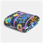 OHS Comic Football Throw Ultra Soft Blanket Flannel Fleece Lightweight Bedspread