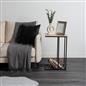 C Shape Table Coffee Laptop Side End Living Room Furniture Bedside Nightstand