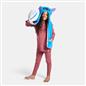 OHS x Stitch Kids Hooded Scarf Novelty Fleece Pocket Winter Wrap Hand Warmer 