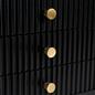 OHS Ribbed Desktop Drawers Organiser Freestanding Tabletop Cabinet Storage Unit