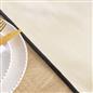 OHS Piped Trim Table Mats Runner Set Matte Velvet Placemats Home Decor