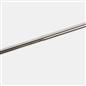 OHS 120-200cm Curtain Pole Extendable Metal 28mm Ball Trumpet Twist Finnials