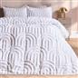 OHS Tufted Arches Coverless Duvet & Pillowcase 7.5 Tog Bedding Set