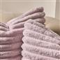 OHS Thick Rib Cushion Covers Faux Fur Soft Fleece Square Pillowcases Home Decor