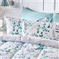 OHS Floral Coverless Duvet & Pillowcase 10.5 Tog Bedding Set