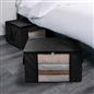 Large Underbed Storage Bags 2 Pack Clothes Shoes Organiser Folding Zipped Cube