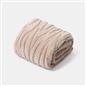 OHS Tufted Throw Animal Pattern Teddy Fleece Blanket Thermal Bedspread