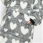 OHS Heart Hoodie Blanket Extra Long Soft Oversized Wearable Plush Warm Throw