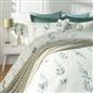 OHS Botanics Embossed Bedding Set Microfibre Duvet Cover with Pillowcase