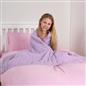 Teddy Fleece Weighted Blanket Kids Anxiety Stress Relief Sleep Bed Soft Throw