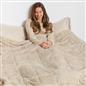OHS Teddy Fleece Weighted Blanket Sensory Sleep Therapy Anxiety Throw