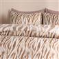 OHS Watercolour Bedding Set Zebra Print Microfibre Duvet Cover with Pillowcase