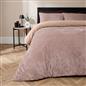 OHS Ribbed Fleece Duvet Cover Set Sherpa Reverse Thermal Supersoft Bedding