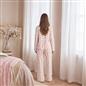 OHS Breakfast Pyjama Set Jersey Button Through Ultra Soft Nightwear Loungewear