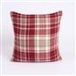 Woven Check Cushion Covers Tartan Pack of 2/4 Filled Case Pad Set 18