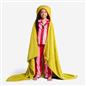 OHS x Grinch Throw Xmas Soft Fleece Novelty Hooded Blanket Thermal Bedspread