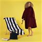 OHS Hooded Towel Poncho Adult Absorbent Dry Beach Swim Bath Changing Robe