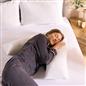 OHS Fluffy V-Shaped Pillow Filled Cushion Body Neck Support Orthopaedic
