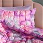 OHS Filled Quilted Seersucker Duvet Cover Bedding Set