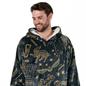 Harry Potter Oversized Hoodie Blanket Fleece Wearable Blanket Throw Sweatshirt
