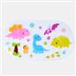 Bath Mat Non Slip Kids Dinosaur PVC Strong Suction Rubber Shower Bathtub Mat