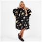 Hoodie Blanket Sherpa Fleece Jumper Oversized Wearable Big Warm Throw Champagne