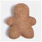 OHS Gingerbread Weighted Door Stop Xmas Decorative Boucle Stopper Wedge