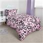 Leopard Reversible Duvet Cover Set Soft Quilt with Pillowcases Animal Bedding
