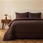 OHS Coverless Duvet & Pillowcase 10.5 Tog Bedding Set Easy Care Reversible
