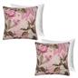 Floral Cushion Covers 2/4 Pack Sofa Couch Chair Filled Plump Seat Pads Decor Set
