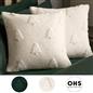 Winter Tree Cushion Covers 2/4 Sherpa Fleece Filled Plump Pads Christmas Home