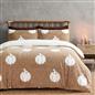 OHS Pumpkin Tufted Duvet Cover Set Halloween Autumn Teddy Fleece Bedding