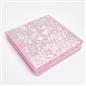 OHS Crushed Velvet Storage Boxes Cube Set Square Foldable Folding Toys Clothes