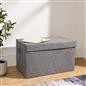 OHS Plain Storage Box Large Folding Collaspsible Space Saving Organiser with Lid