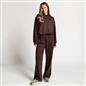 OHS Bubble Hem Co-Ord Set Hoodie Drawstring Relaxed Joggers Tracksuit Loungewear