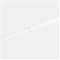 OHS Extendable Curtain Pole Metal No Drill Tension Rod Easy Installation