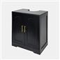 OHS Arch Under Sink Bathroom Cabinet with 2 Doors Wooden Under Basin Storage