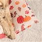 OHS Print Pet Bed Fleece Paw Checks Leopard Stripes Xmas Calming Cushion Dog Cat