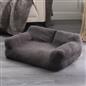 Dog Bed Sofa Cat Washable Super Soft Fur Fleece Warm Pet Puppy Medium Cushion