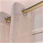 OHS Tufted Arches Voile Net Curtains Pair of 2 Window Panels Slot Top Set