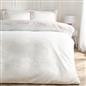 OHS Bow Border Bedding Set Microfibre Print Duvet Cover with Pillowcase