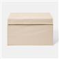 OHS Plain Storage Box Large Folding Collaspsible Space Saving Organiser with Lid