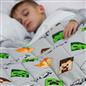 OHS Minecraft Kids Weighted Blanket Relief Sleep Throw - 100 x 150cm - 3kg
