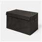 OHS Plain Storage Box Large Folding Collaspsible Space Saving Organiser with Lid