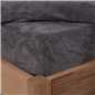 OHS Teddy Fleece Fitted Sheet Thermal Warm Single Double King Bedding NEW